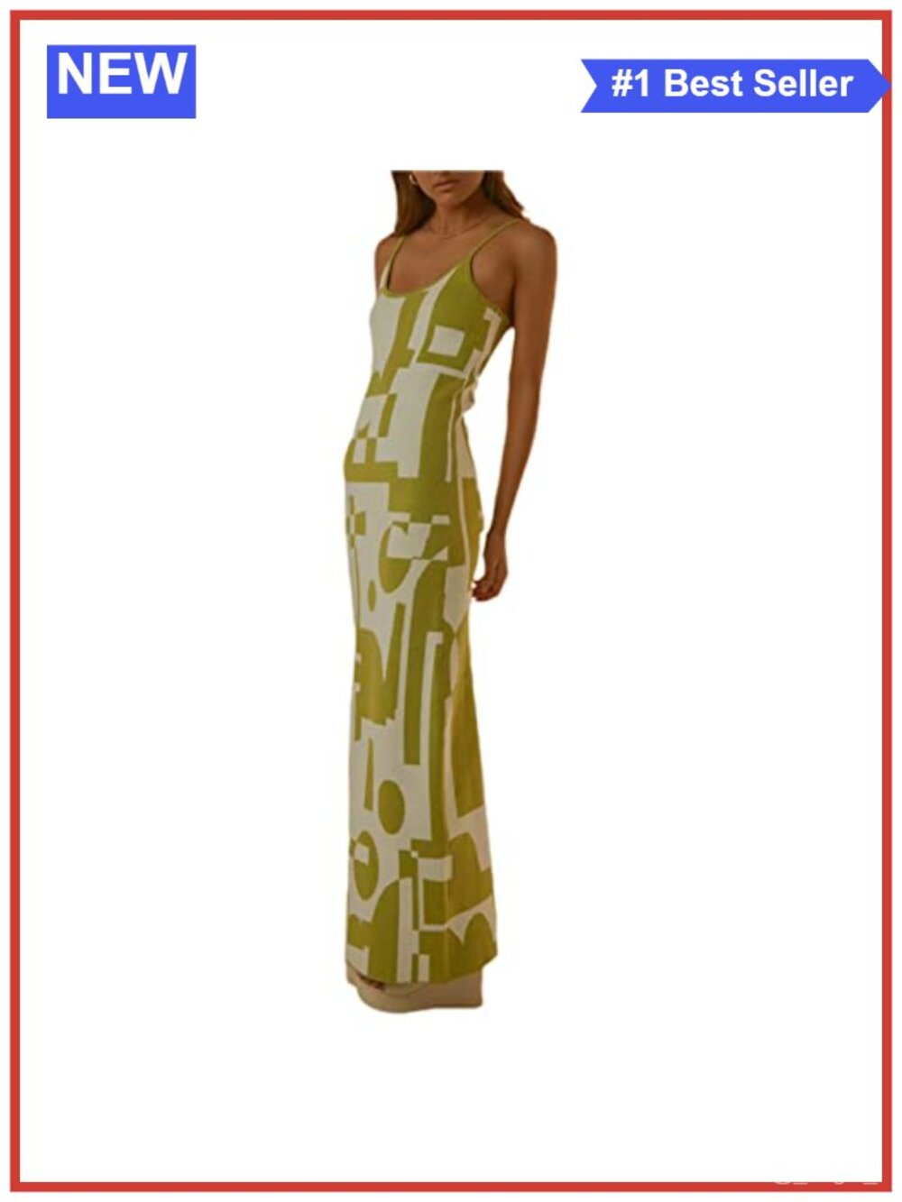 Knit Bodycon Maxi Dress Sleeveless Spaghetti Strap Cut Out Backless Y2K Summer